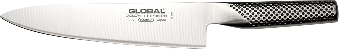 GLOBAL G-2 Chef’s Knife – 20 cm / 8-Inch Stainless Steel – Silver