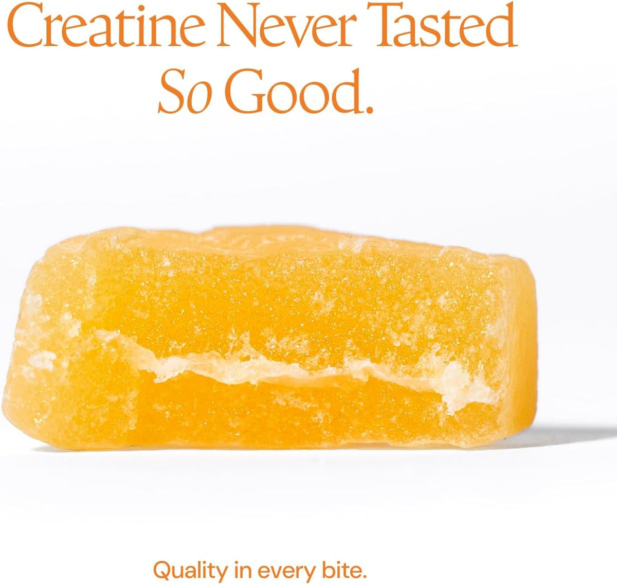 Create Creatine Monohydrate Gummies for Women and Men, Orange, 90ct ( pack of 2 )